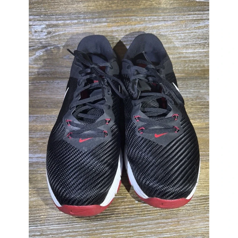 Nike Air Max Full Ride TR 1.5 Black White Red Sneakers 869633-060 Mens Size 11.5